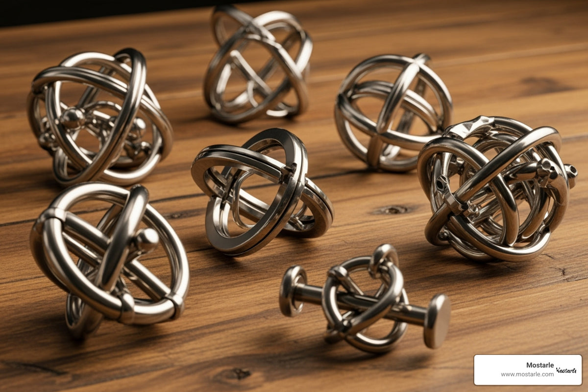 Complex Metal Puzzles: Level 6 Unlocked! — Mostarle