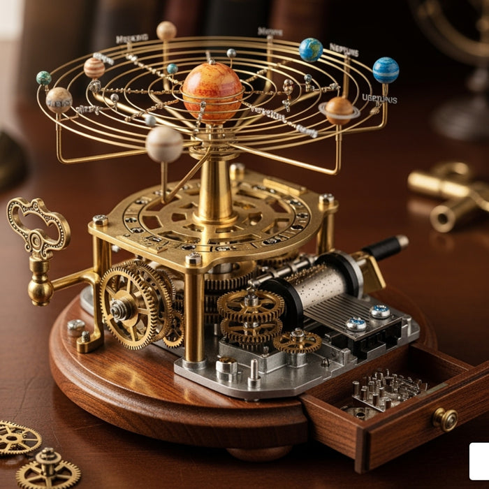 Planetary Harmonies: Orrery Music Boxes for Every Builder