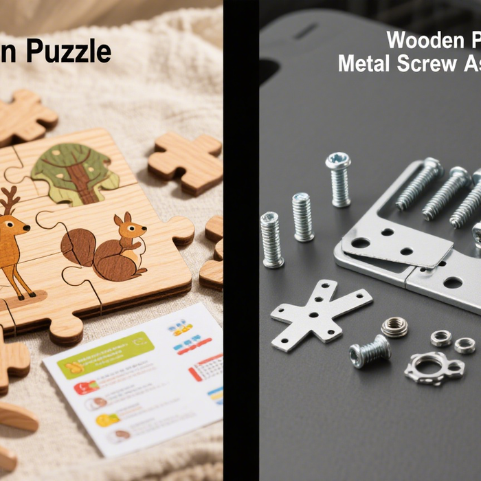 3D Wooden vs. 3D Metal Puzzles: Differences Explained