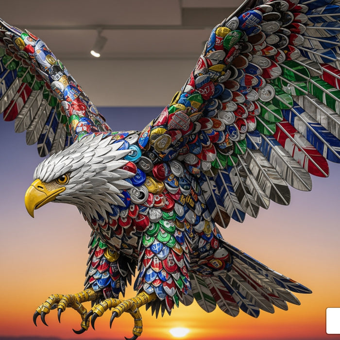 From Trash to Treasure: Amazing Aluminum Can Sculptures