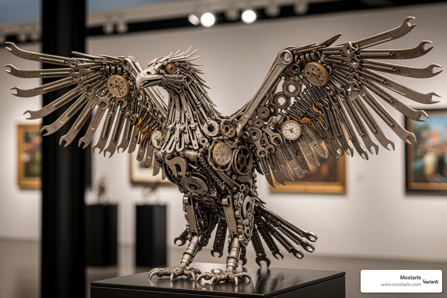 Repurposed Masterpieces: Crafting Art from Everyday Tools