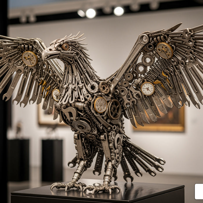 Repurposed Masterpieces: Crafting Art from Everyday Tools