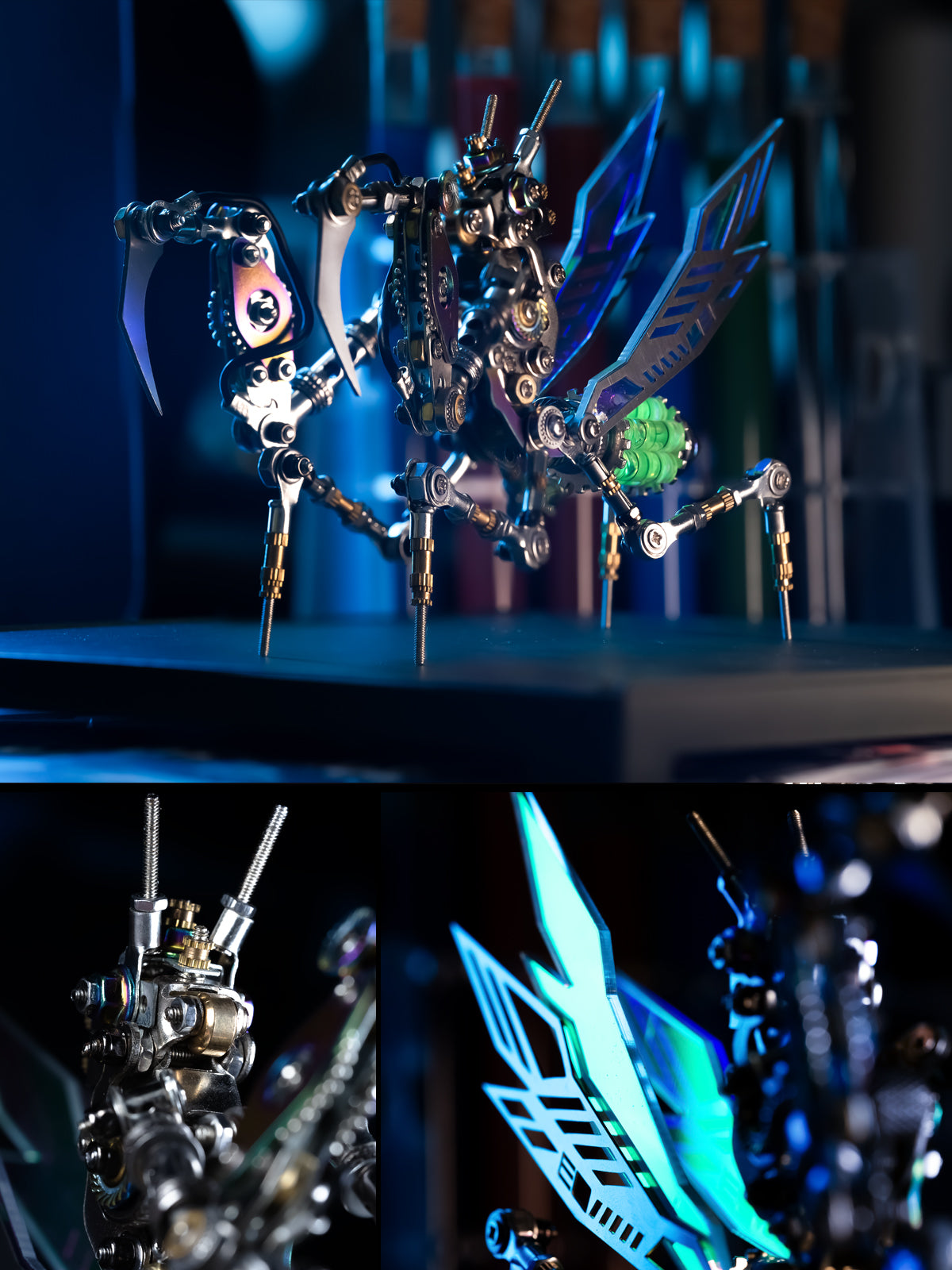 Mantis 3D Metal Puzzle | DIY Mechanical Model for Sci-Fi & Puzzle