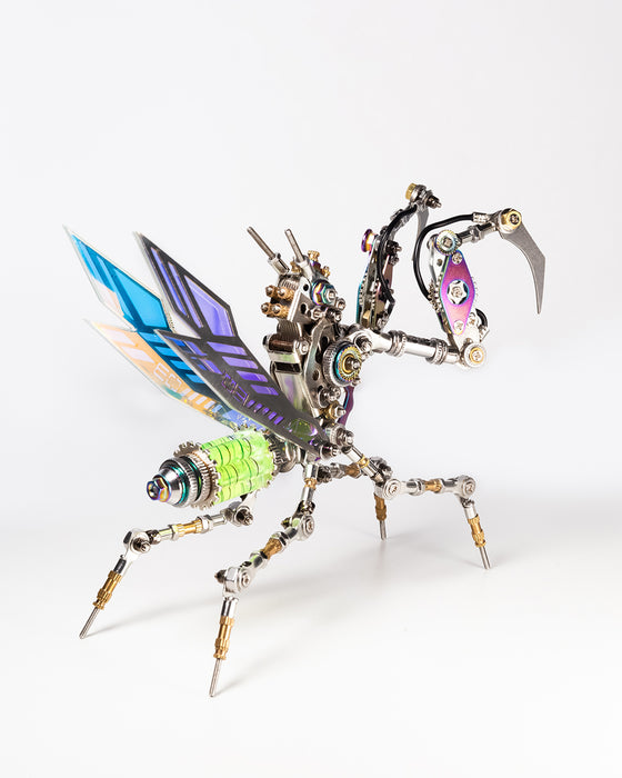 3x Realistische Gottesanbeterin Modelle - Lehrreiche Insekten Figuren Für Garten