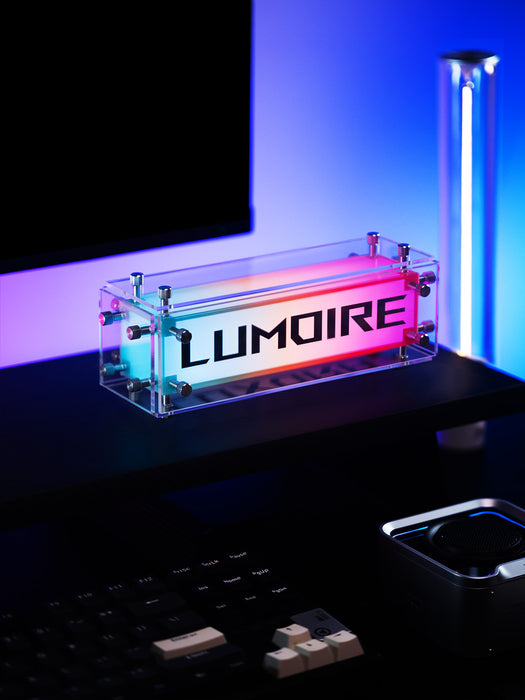 DIY Desk Glow Box